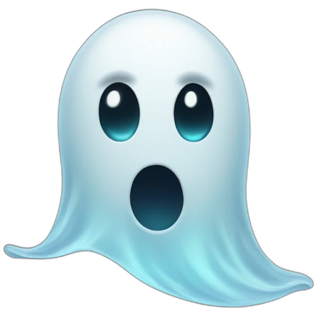 funny ghost emoji