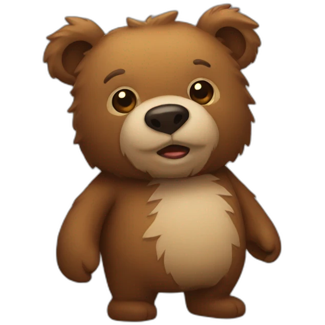 bear stranger emoji