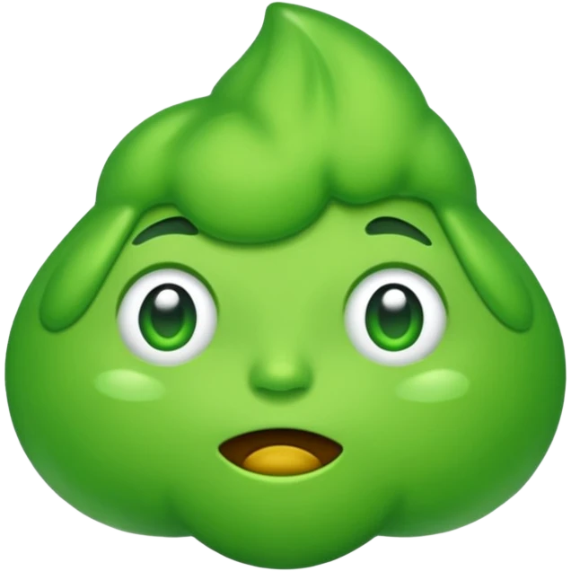 snot without a face emoji