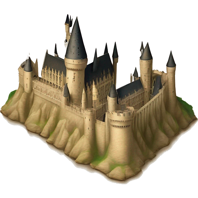 The Marauder's Map is a magical parchment that shows the layout of Hogwarts Castle, including secret passages and the location of people within its grounds, marked with moving dots. emoji