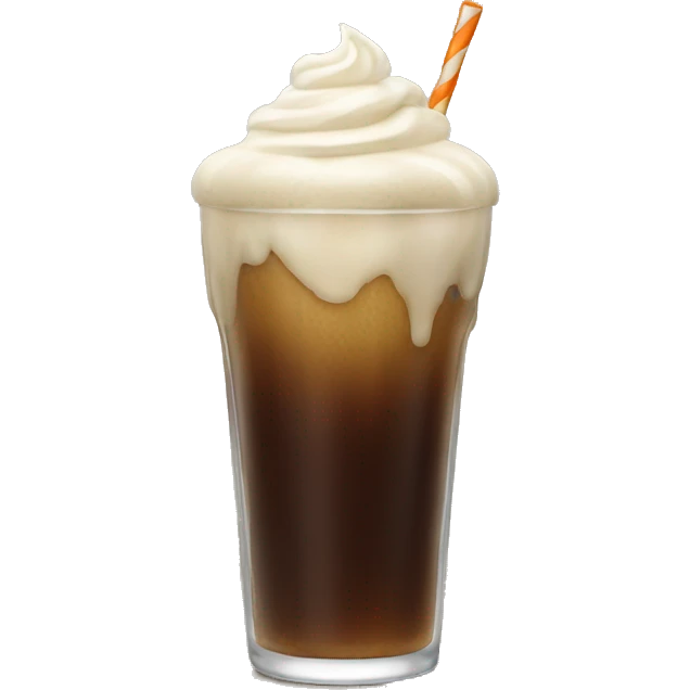 Rootbeer float emoji