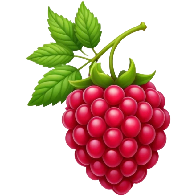 Friendly raspberry emoji