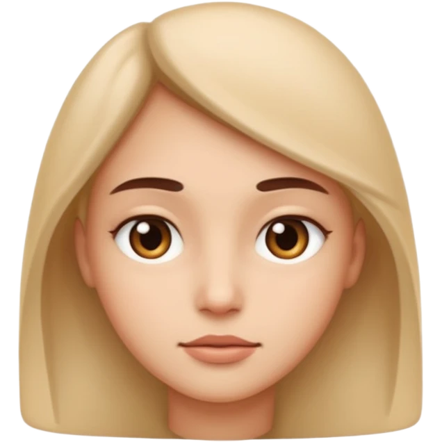 Normal face emoji