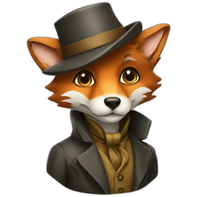 sherlock holmes fox emoji