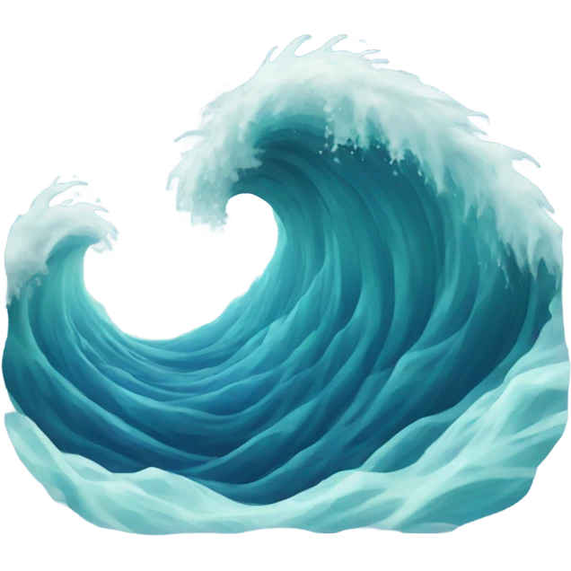 Sea wave emoji