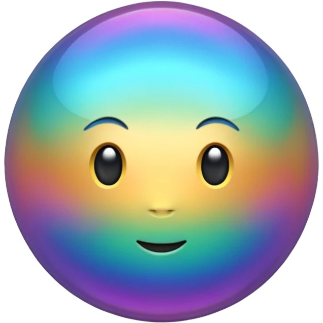 Shimmering emoji