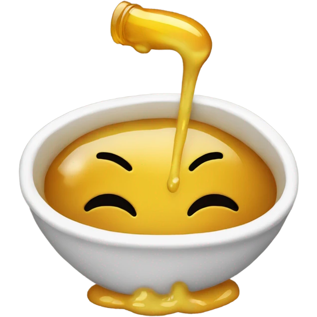Emoji vomiting honey  emoji