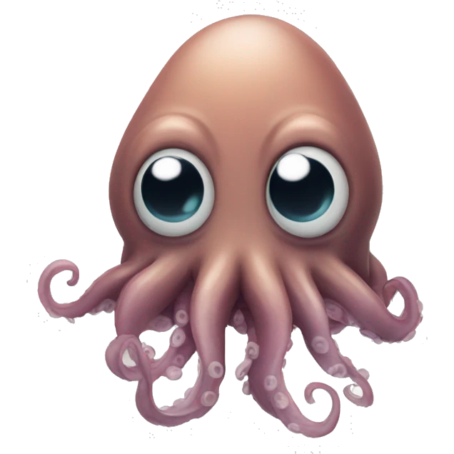 a sad squid  emoji