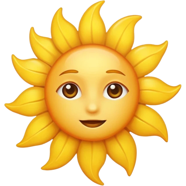 sun Beauty emoji