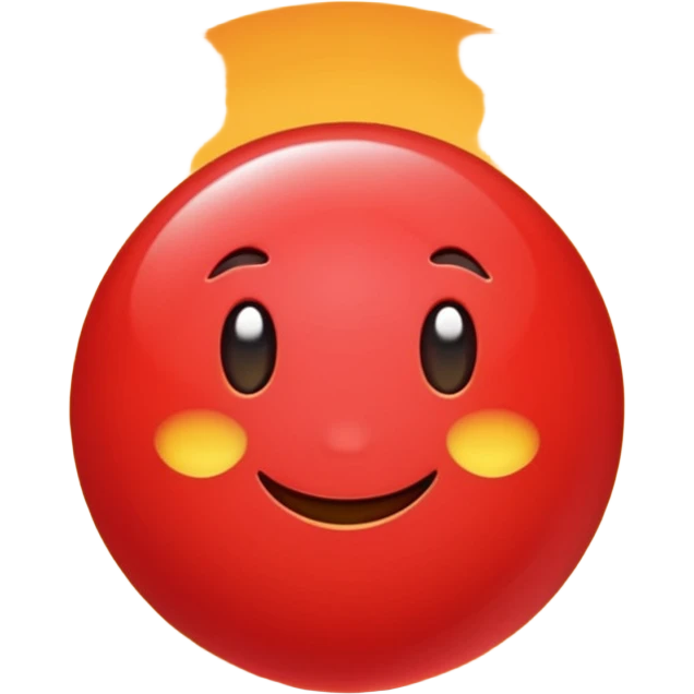 make it red emoji