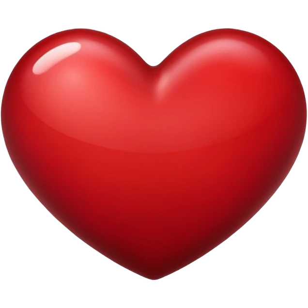 dark red heart emoji