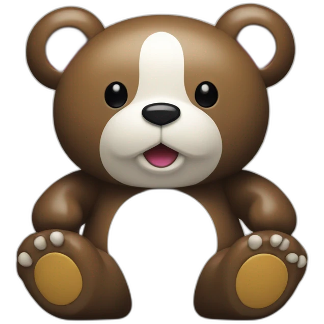 takashi murakami bear emoji