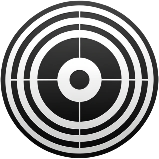 A target emoji