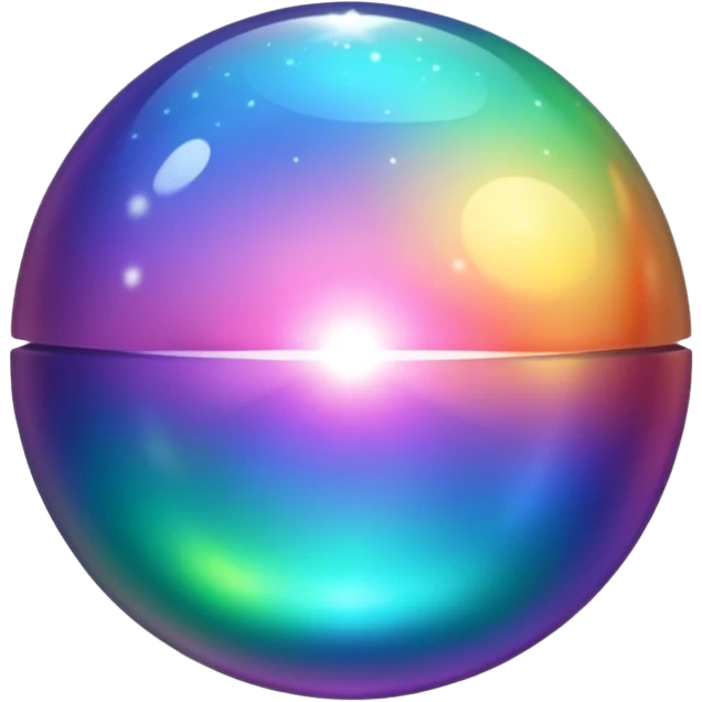 Shimmering emoji