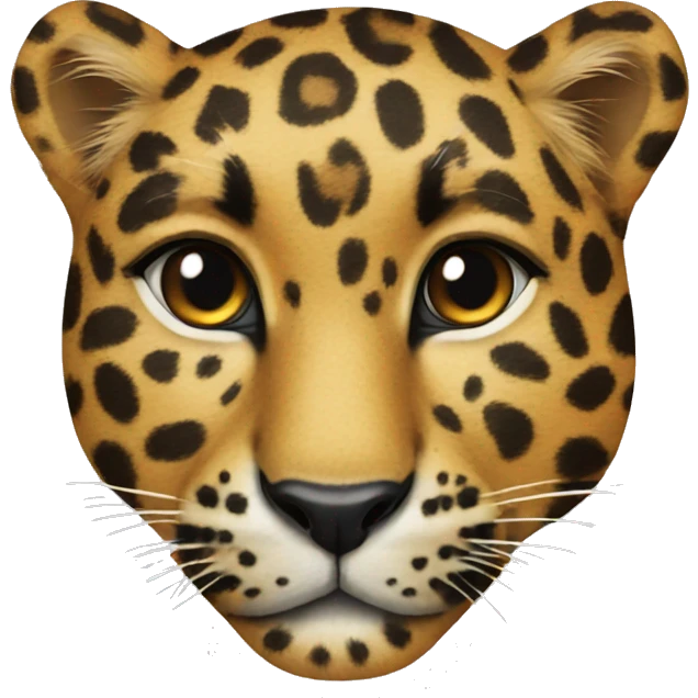 leopard print head emoji