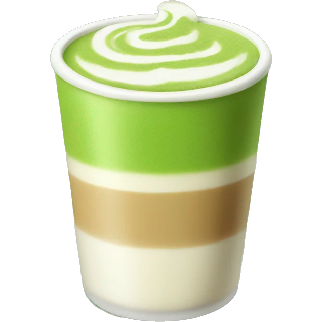 Matcha latte  emoji