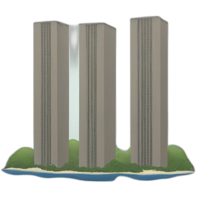 Twin towers emoji