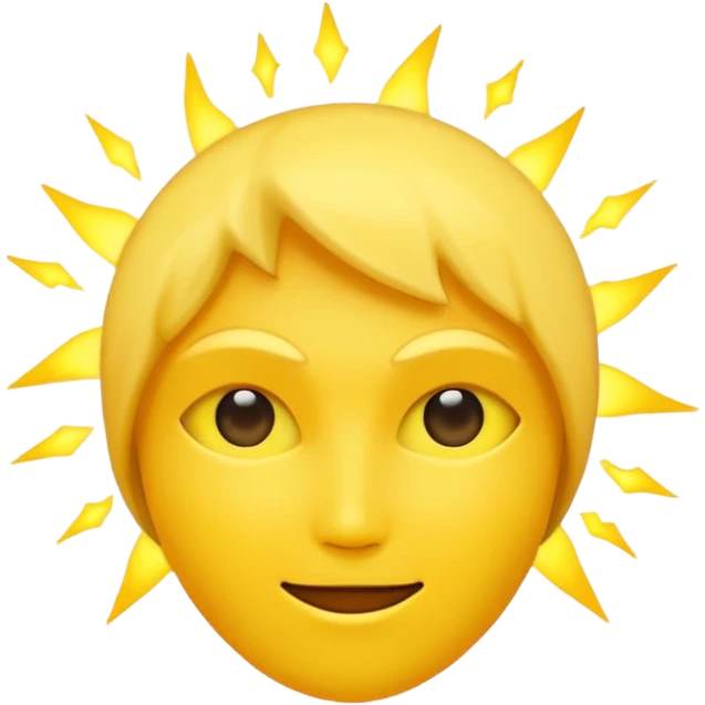 spark, faceless emoji
