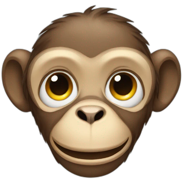 Monkey emoji