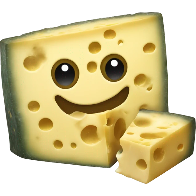 moldy cheese emoji