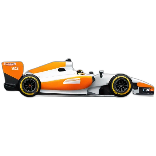 mclaren formula 1 car emoji