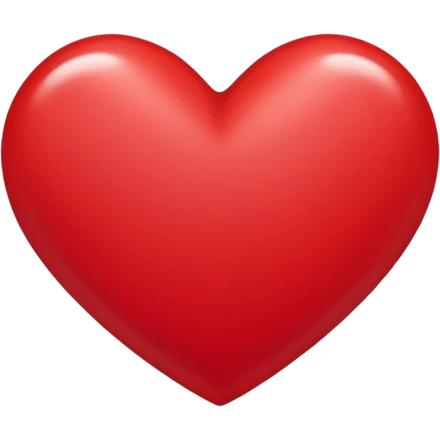 cursive heart emoji