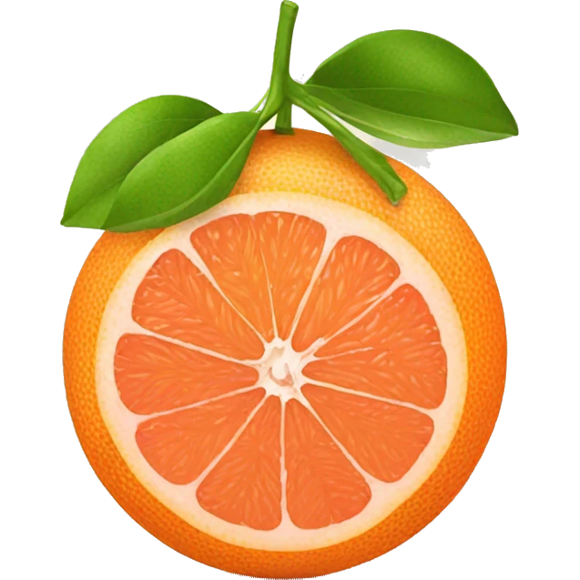 grapefruit emoji