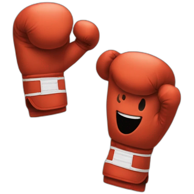 Boxing hi five emoji