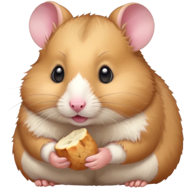 hamster eating emoji