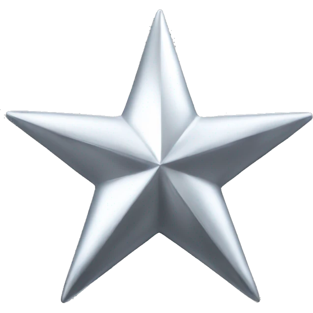 silver star emoji