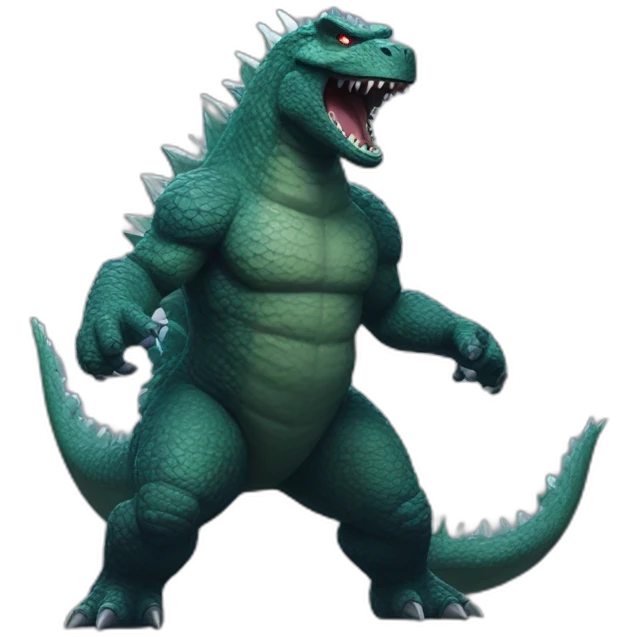 godzilla doing fortnite dance emoji