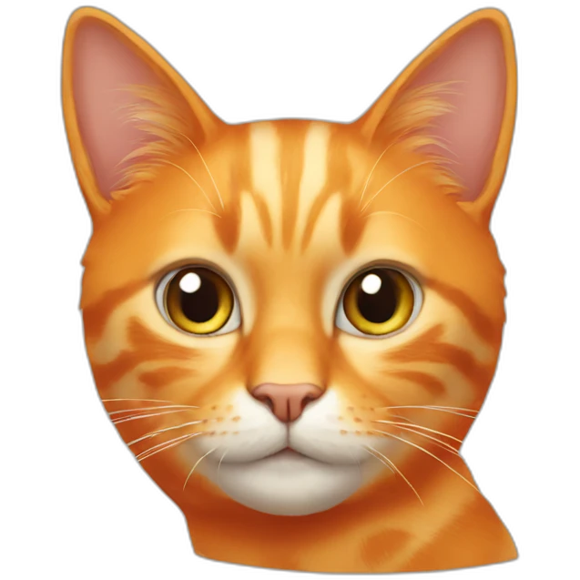 orange-cat emoji