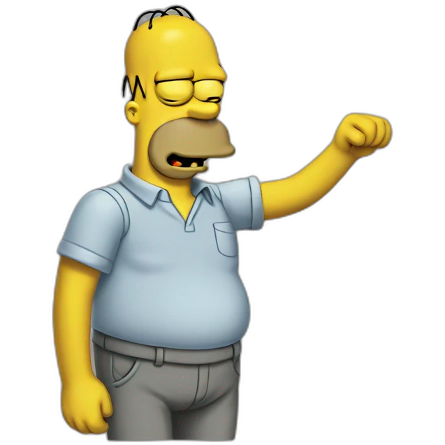 Homer simpson emoji