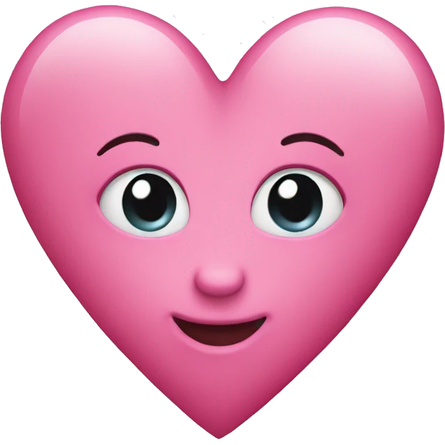 Pink heart emoji