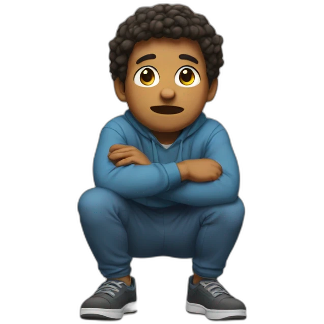 squat emoji