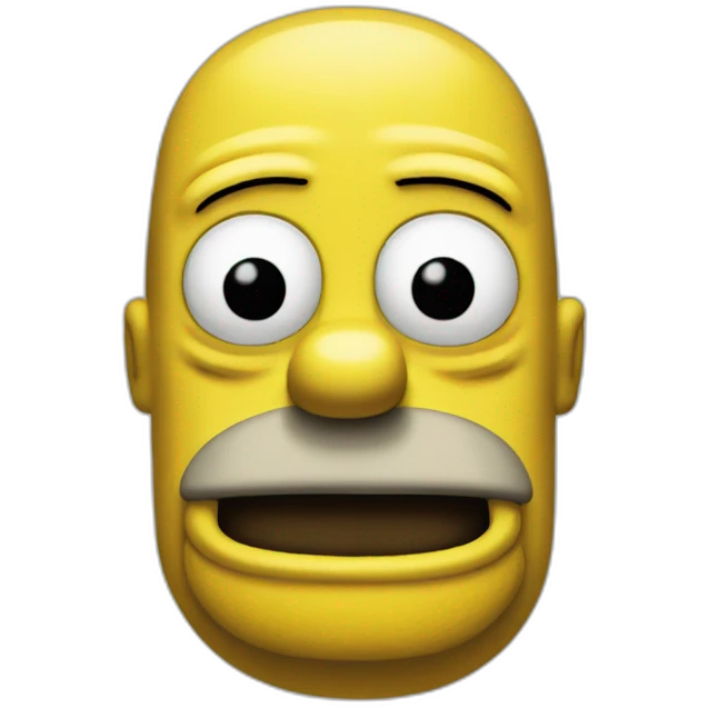 Homer simpson emoji
