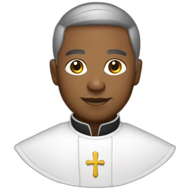 priest with cassock emoji