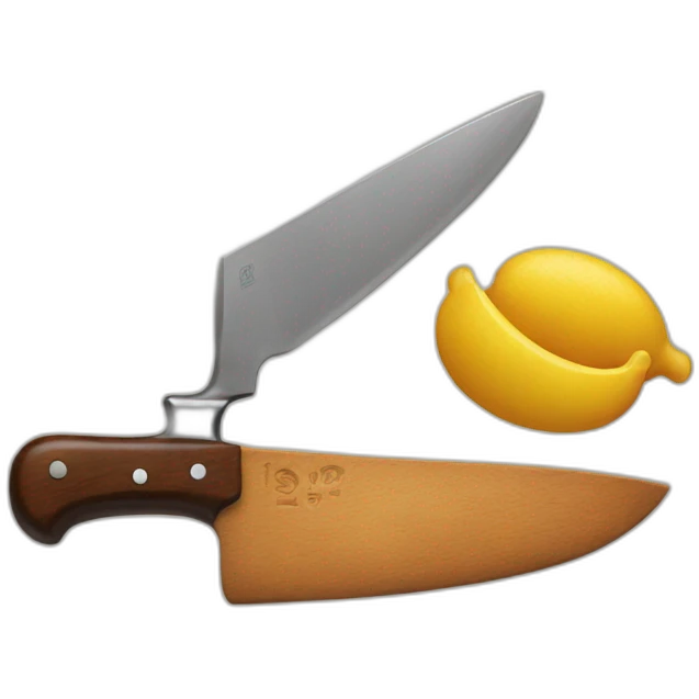Couteau emoji