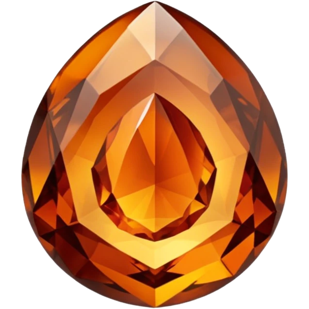 chatoyant gemstone crystal brown and dark orange 3d png background layers emoji