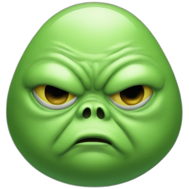 Fat alien emoji