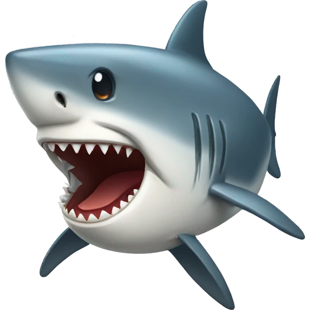 shark sad emoji