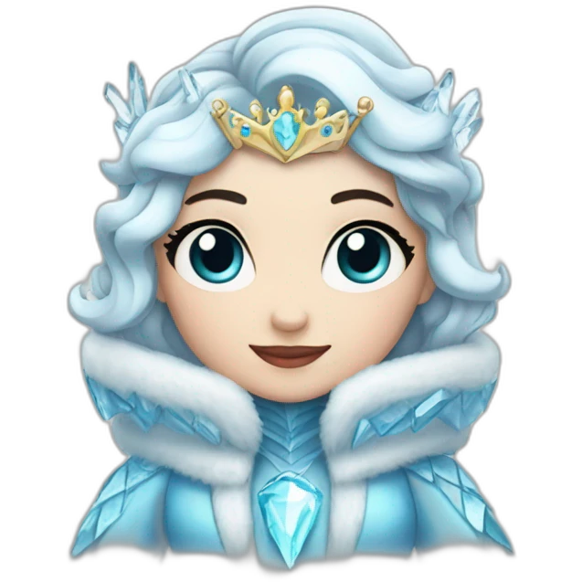 Princesa de hielo emoji