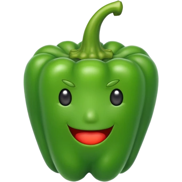 green capsicum  emoji