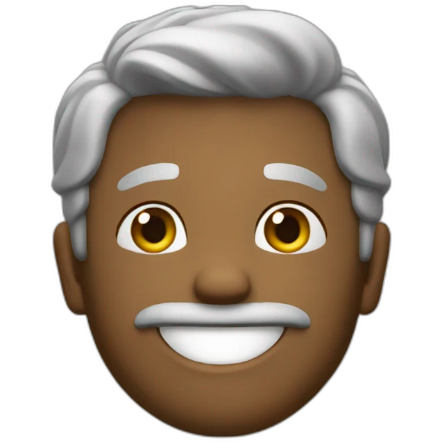 Feliz y nervioso  emoji