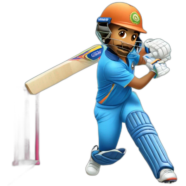 Indian cricket emoji