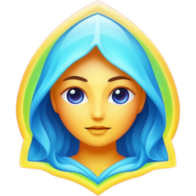 Glowing aura emoji