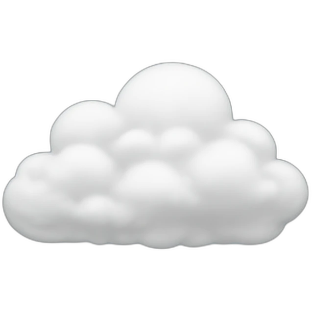 cloud emoji