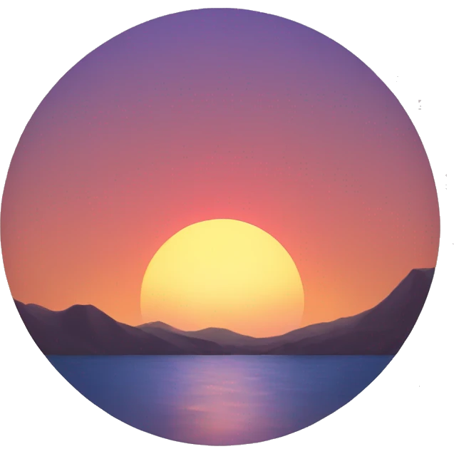 Sunset  emoji
