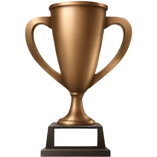 bronze trophy emoji
