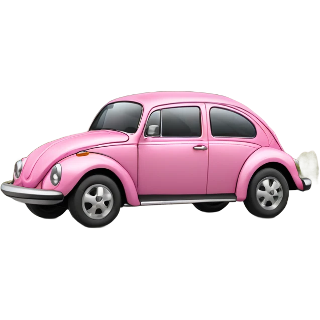 pink beetle wolks wagon emoji